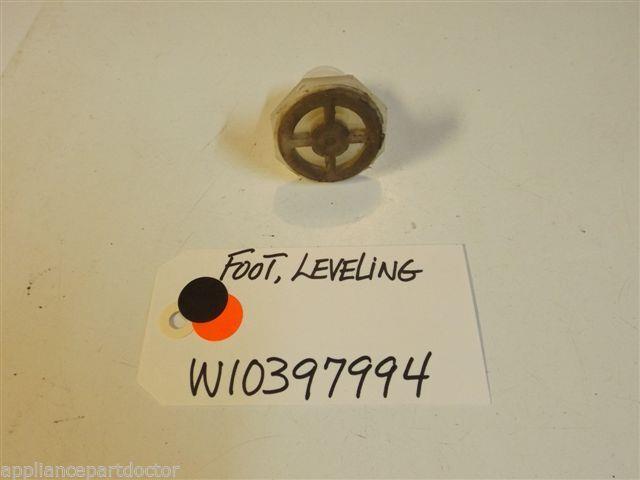 Whirlpool Washer W10397994 Foot, Leveling Some Wear NEW W/O BOX Whirlpool Washer W10397994 Foot, Leveling Some Wear NEW W/O BOX